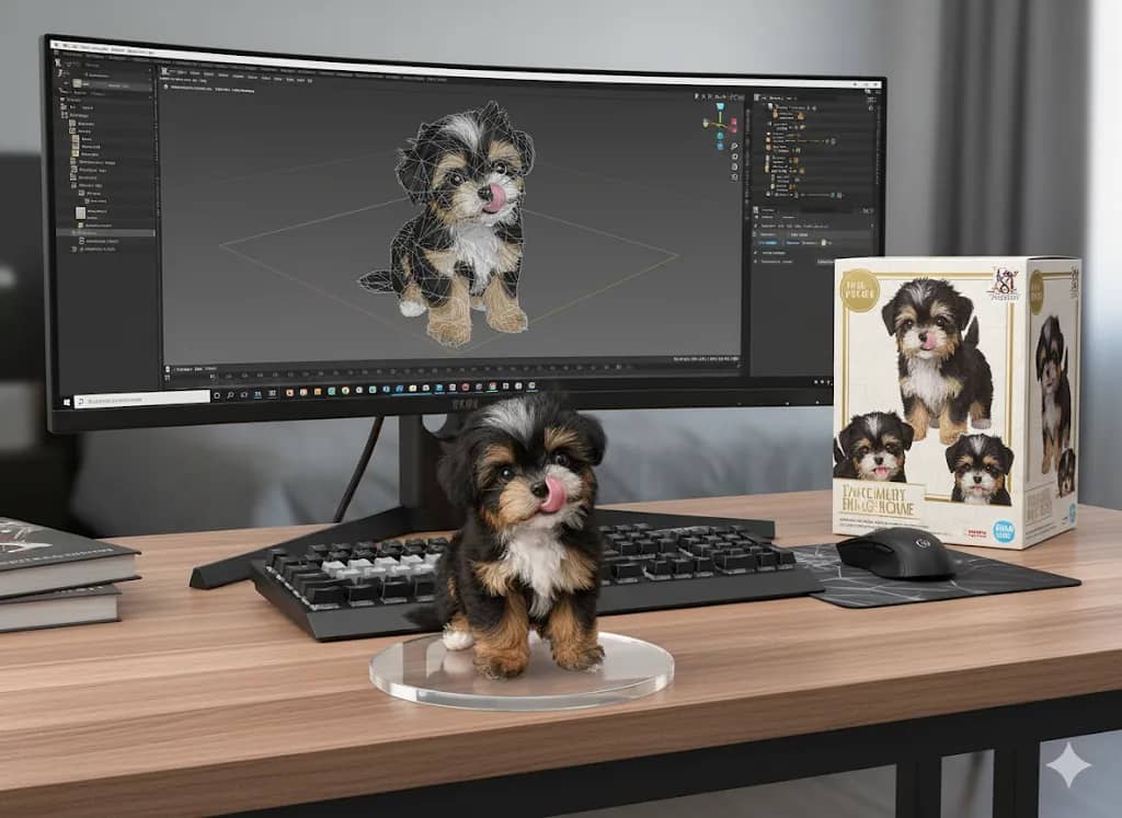 パルムちゃんをAIフィギア！？