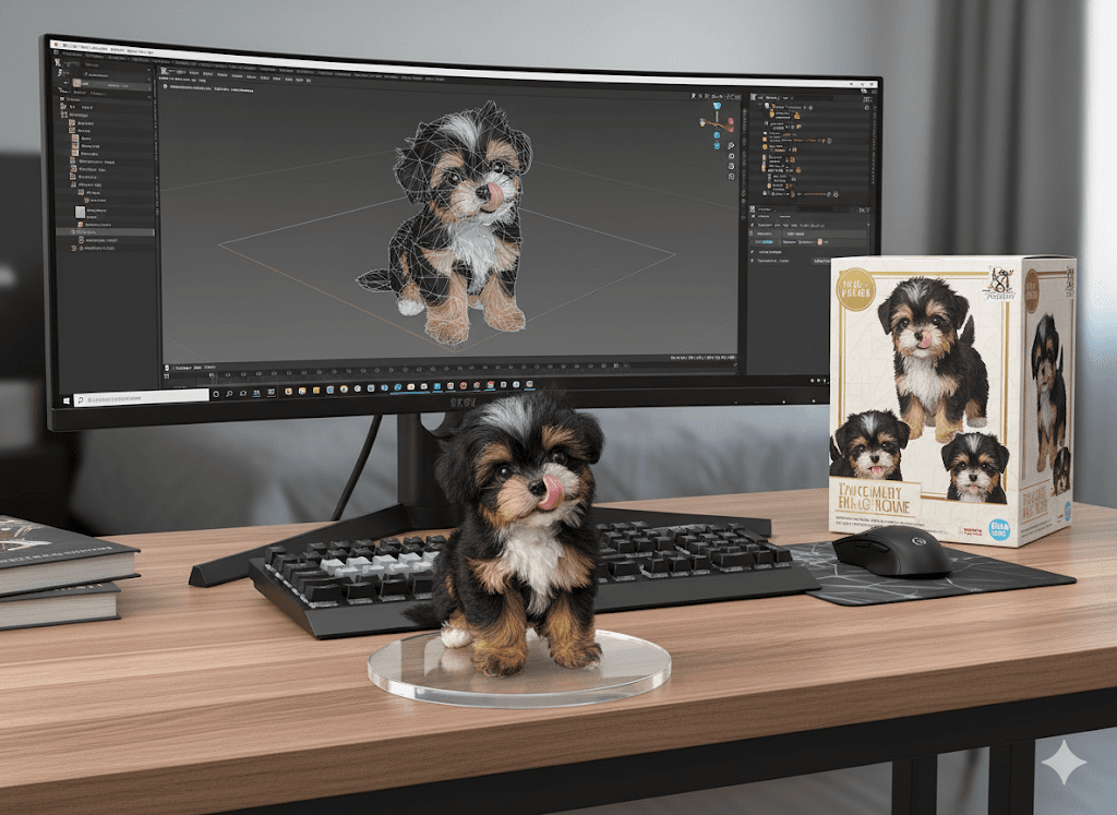 パルムちゃんをAIフィギア！？